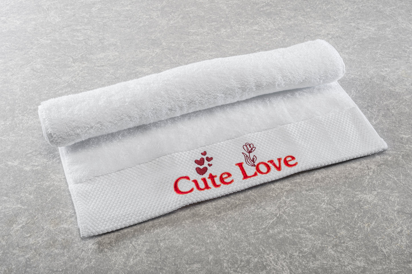 Cute "L" Hand Towel