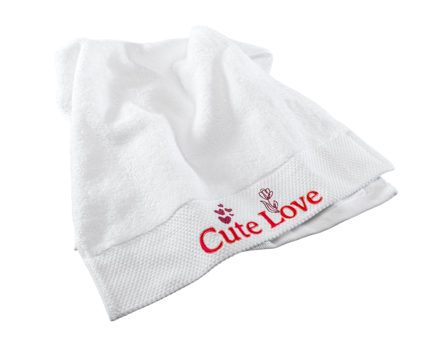 Cute "L" Hand Towel