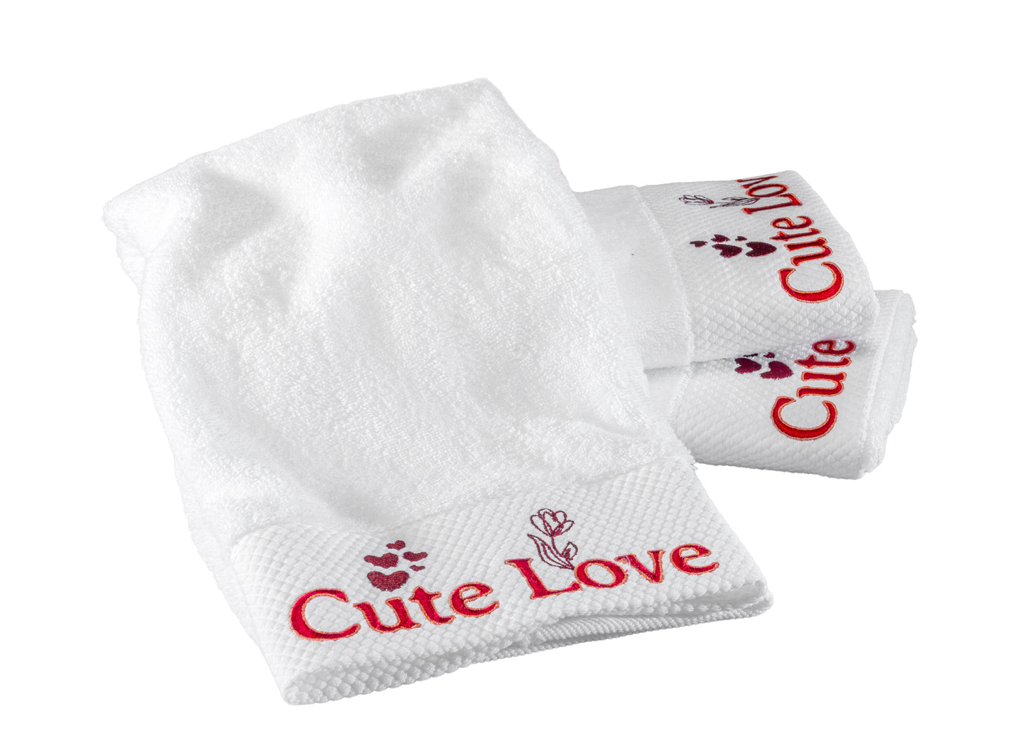 Cute "L" Hand Towel